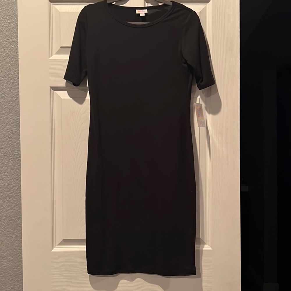 LuLaRoe black Julia dress new with tags🖤🖤